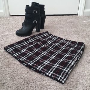 Ann Taylor Plaid Skirt Size 4